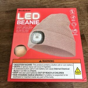 Brookstone Womens LED Beanie- NIB